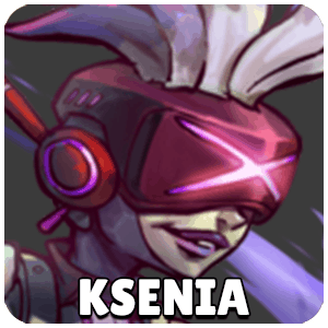Ksenia Character Icon Awesomenauts