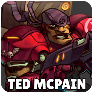 Ted McPain Character Icon Awesomenauts