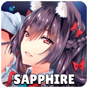 Sapphire Character Icon Girls X Battle 2