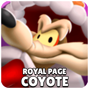 Royal Page Coyote Character Icon Looney Tunes World Of Mayhem