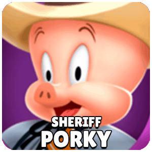Sheriff Porky Character Icon Looney Tunes World Of Mayhem