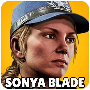 Sonya Blade Character Icon Mortal Kombat 11