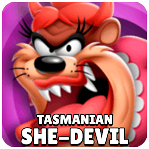 Tasmanian She Devil Character Icon Looney Tunes World Of Mayhem
