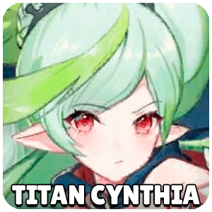Titan Cynthia Character Icon Astral Chronicles