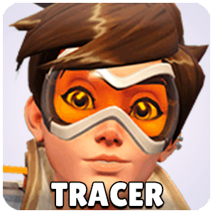 Tracer Hero Icon Overwatch