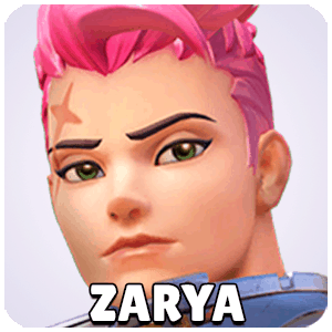 Zarya Hero Icon Overwatch