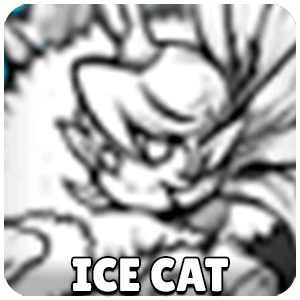 Ice Cat Character Icon Battle Cats