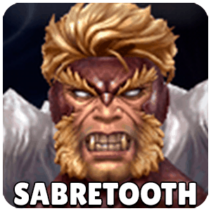 Sabretooth Character Icon Marvel Future Fight